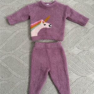 Hanna Andersson Marshmallow Fleece Set